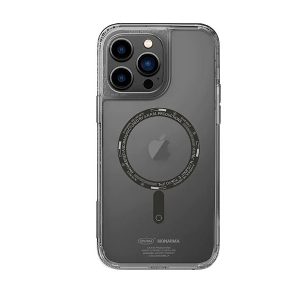 كڤر حماية Saido لهاتف iPhone 15 Pro Max متوافق مع MagSafe من SkinArma | أسود كڤر حماية Saido لهاتف iPhone 15 Pro Max متوافق مع MagSafe من SkinArma | أسود